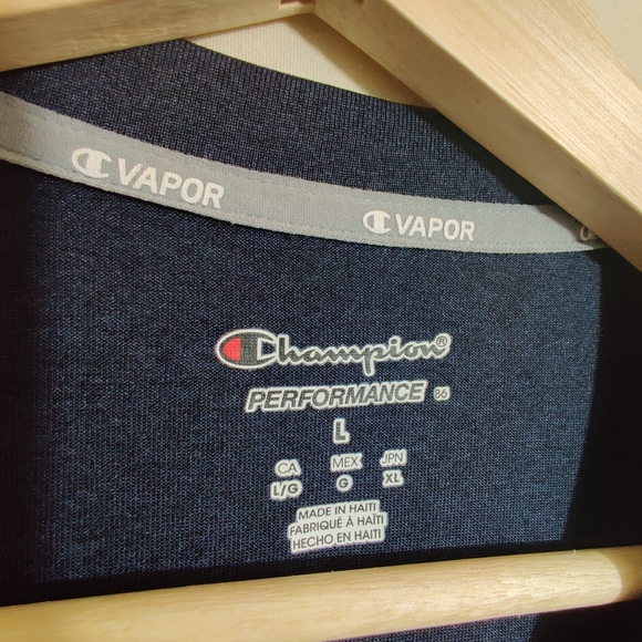 CHAMPIONS Men's Vapor Performance Breathable Sleeveless Workout Gym Shirt L - Picture 5 of 10